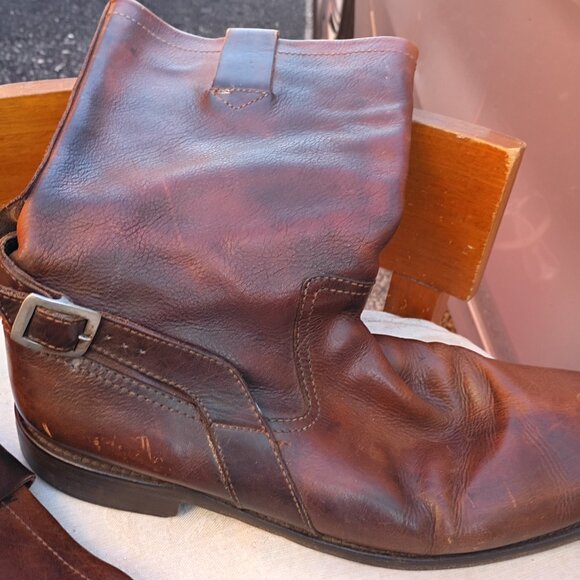 John Varvatos Engineer Boots, Specifically Models Like The Engineer Moto Buckle main image 4